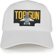 Top Gun US Navy Jet Embroidered Iron On Patch Adjustable Baseball Cap
