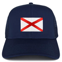 Armycrew New Alabama Home State Flag Embroidered Patch Mesh Trucker Cap