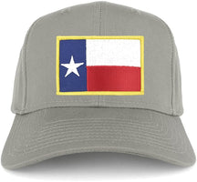 Texas State Flag Embroidered Iron on Patch Adjustable Snapback Baseball Cap