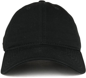 Low Profile Vintage Washed Cotton Baseball Cap Plain Dad Hat