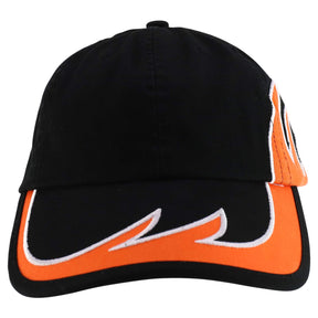 Armycrew Youth Size Unstructured Washed Cotton Flame Embroidered Cap
