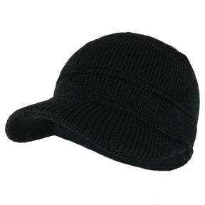 Armycrew Army Style Acrylic Cadet Winter Beanie Hat with Visor