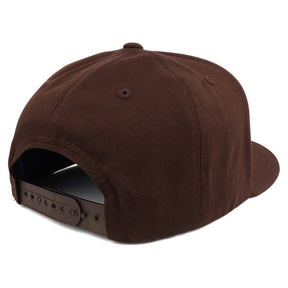 Armycrew Cork Crown High Profile Flat Bill Adjustable Snapback Baseball Cap
