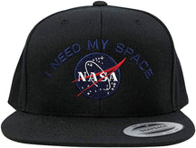 Flexfit NASA I Need My Space Insignia Embroidered Snapback Cap
