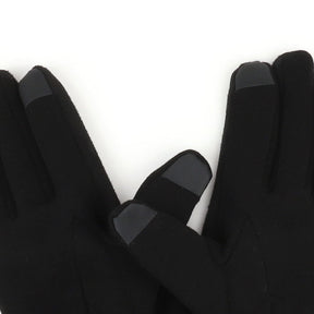 Armycrew Smartphone Touchscreen Ladies Texting Fingers Rose Embroidered Gloves