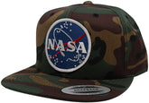 Flexfit NASA Meatball Patch Snapback Camouflage Baseball Cap