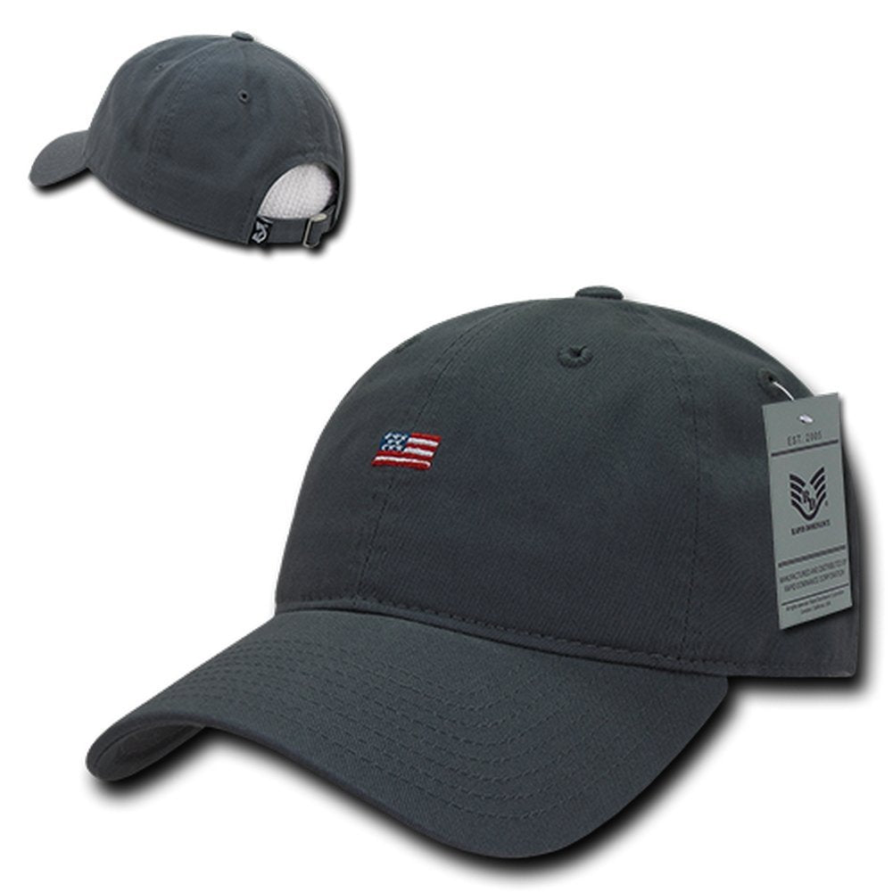 US Coast Guard Logo Embroidered Cotton Twill Cap – Navy, One Size Fits Most (OSFM), Washed & Unstructured