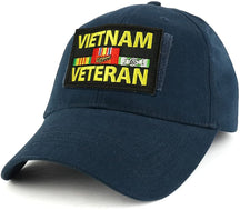 Armycrew Vietnam Veteran Tactical Patch Cotton Adjustable Baseball Cap
