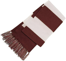 Multi Color Winter Fringed Long Scarf