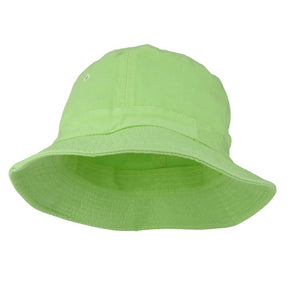 Armycrew Unlimited Youth Pigment Dyed Washed 100% Cotton Bucket Hat - Orange