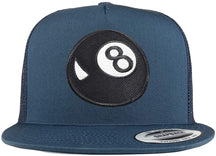 Armycrew 5 Panel Magic 8 Ball Patch Flatbill Mesh Cap
