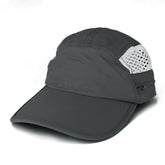 Armycrew Taslon UV 50 Plus Water Repellent Cap with Hidden Flap - Charcoal - Large