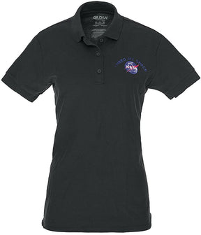 Ladies I Need My Space NASA Meatball Embroidered Poly Jersey Polo Shirt