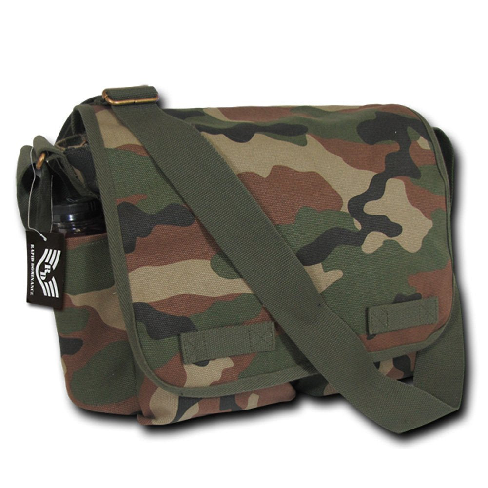 Classic Camo Durable Military Messenger Bag