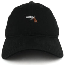 Armycrew Small Gun Embroidered Washed Cotton Soft Crown Adjustable Dad Hat