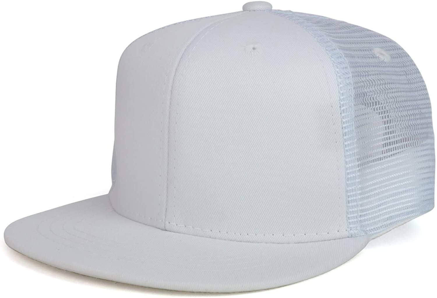 thumbnail image 2 of Mesh Back Snapback Cap For Kids Youth Trucker Cap - Structured 2 of 11