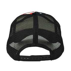 Armycrew USA American Flag Foam Adjustable Trucker Mesh Cap