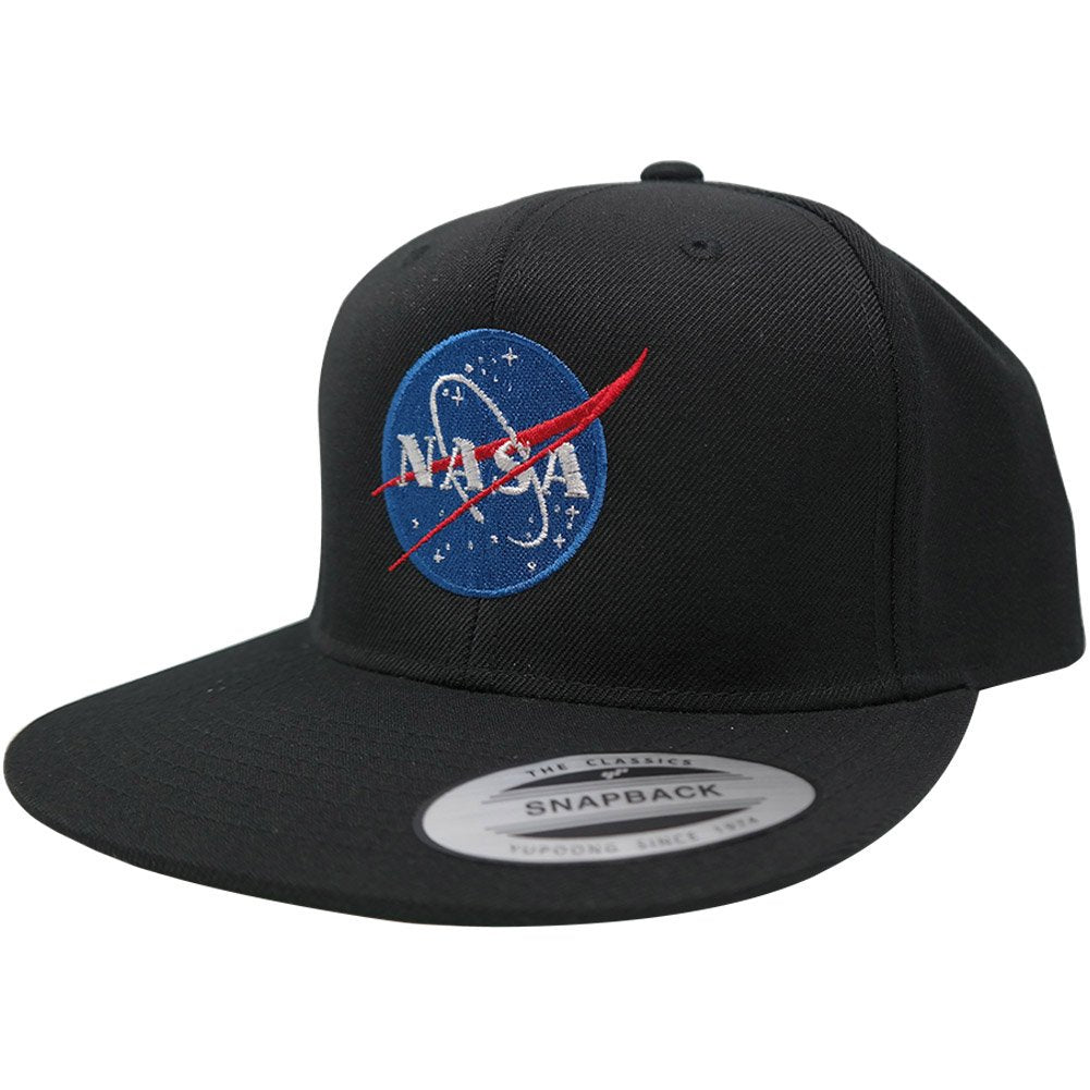 Flexfit Original Premium Snapback Cap with NASA Insignia Embroidery