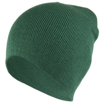 Superior Plain Cotton Blend Knit Short Winter Beanie Cap