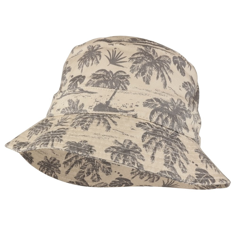 Armycrew Tropical Floral Printed Summer Bucket Hat with Downturned Brim
