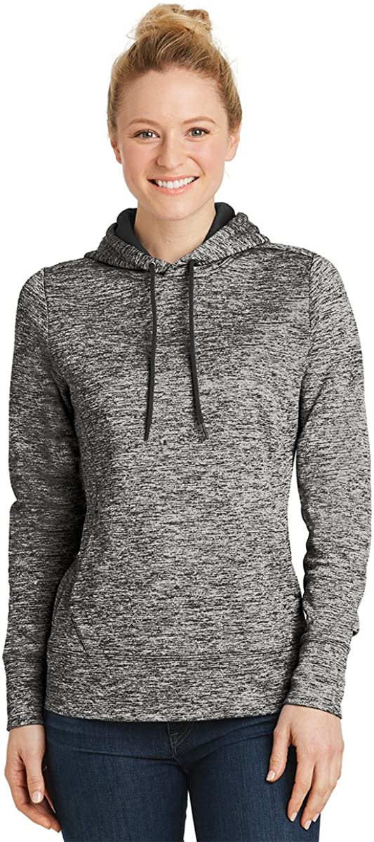 Armycrew Women's Electric Heather Fleece Pullover Hoodie