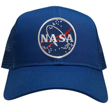 Armycrew NASA Space Meatball Embroidered Patch Snapback Mesh Trucker Cap