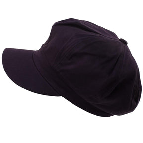 Summer 100% Cotton Plain Blank 8 Panel Newsboy Gatsby Apple Cabbie Cap Hat