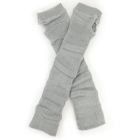Armycrew Women's Knit Winter Fingerless Thumb Hole Long Arm Warmer