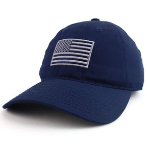 Armycrew USA Flag Embroidered Tear Resistant Ripstop Cap