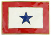 Armycrew Family Member in Military Service Blue Star Metal Belt Buckle
