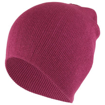 Superior Plain Cotton Blend Knit Short Winter Beanie Cap