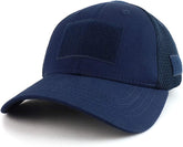Armycrew Low Profile Air Mesh Tactical Cap with 6 Loop Patch Areas