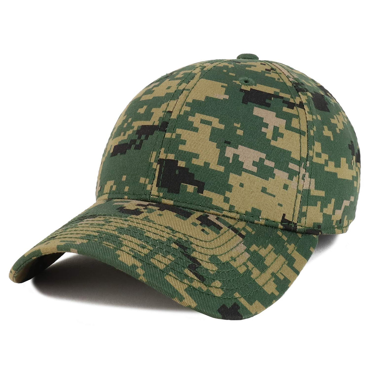 Armycrew Camouflage Patterned Structured Cotton Baseball Cap