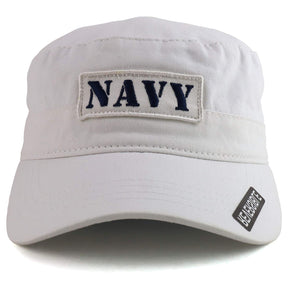 Rapid Dominance Military BDU Reversible Embroidered Cadet Cotton Cap - Navy