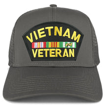Armycrew XXL Oversize Vietnam Veteran Large Patch Mesh Back Trucker Cap