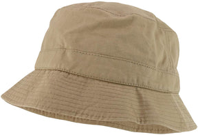 Armycrew Soft Cotton Fisherman Polo Bucket Hat - Khaki - L-XL