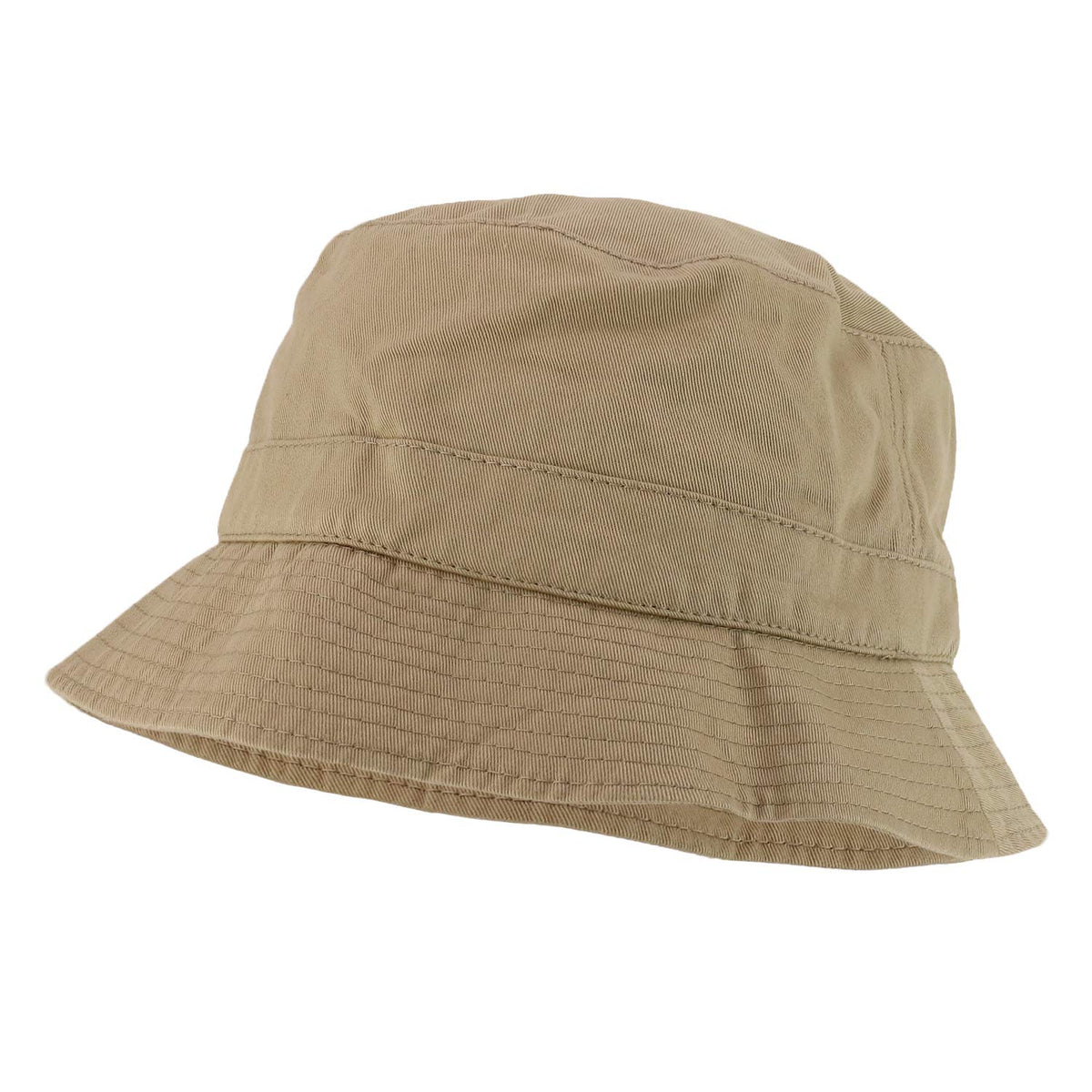 Armycrew Soft Cotton Fisherman Polo Bucket Hat - Khaki