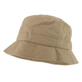 Armycrew Soft Cotton Fisherman Polo Bucket Hat - Khaki - S-M