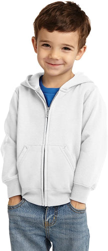 Armycrew Toddler Full-Zip Fleece Sweatshirt Basic Hoodie