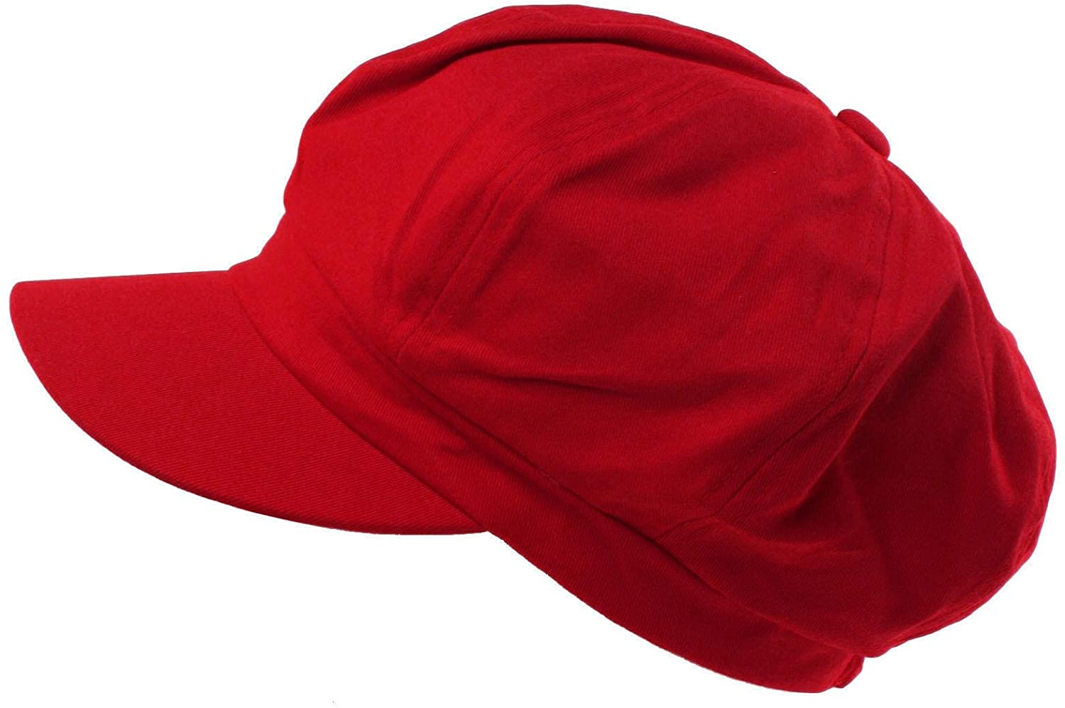 Summer 100% Cotton Plain Blank 8 Panel Newsboy Gatsby Apple Cabbie Cap Hat