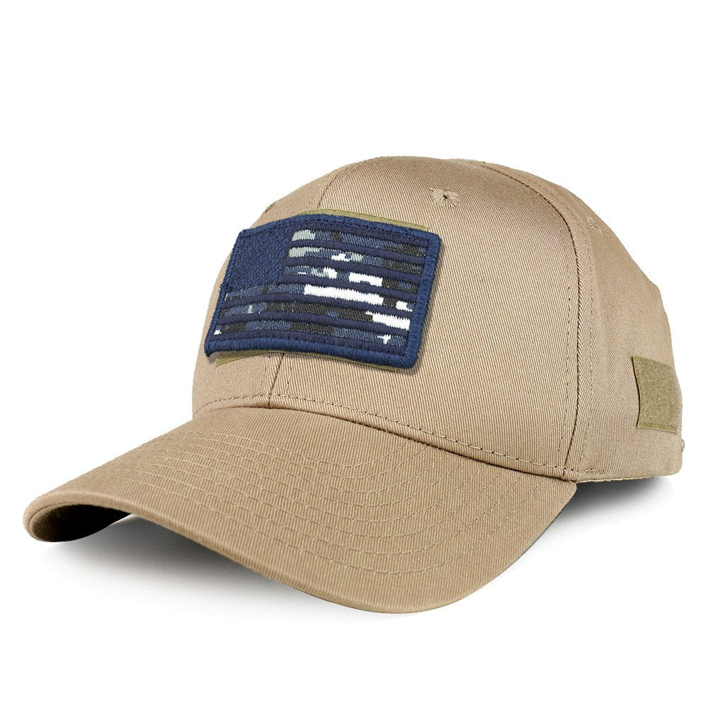 Armycrew USA NTG Flag Tactical Patch Structured Operator Baseball Cap