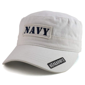 Rapid Dominance Military BDU Reversible Embroidered Cadet Cotton Cap - Navy