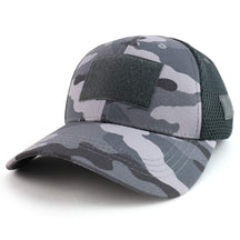 Armycrew Low Profile Air Mesh Tactical Cap with 6 Loop Patch Areas