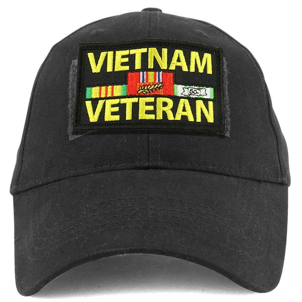 Armycrew Vietnam Veteran Tactical Patch Cotton Adjustable Baseball Cap