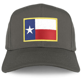 Armycrew XXL Oversize Texas Flag Iron On Patch Solid Baseball Cap