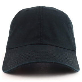 Armycrew Oversize 2XL Garment Washed Soft Cotton Canvas Dad Hat Cap