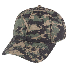 Armycrew Digital Camouflage Ripstop Rip Resistent Structured Cotton Cap