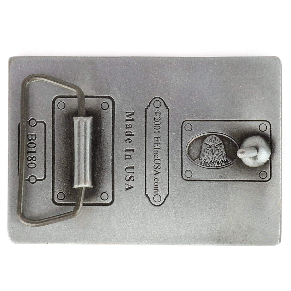 Armycrew Made in USA Wounded Warrior Freedom Isn't Free Metal Belt Buckle