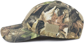 Armycrew Relaxed HybriCam Unstructured Tactical Camouflage Cap with Loop Patch