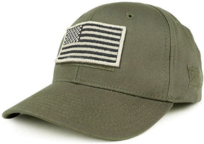 Armycrew USA Stone Flag Tactical Patch Strucutred Operator Baseball Cap